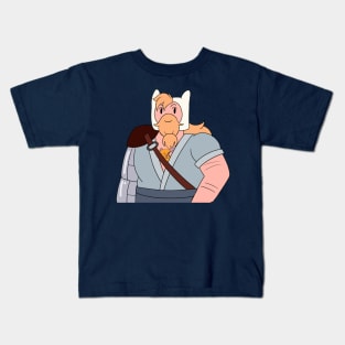 Adult Finn -fionna and cake Kids T-Shirt